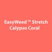 Siser EasyWeed Stretch CalypsoCoral- 15"x12" Sheet