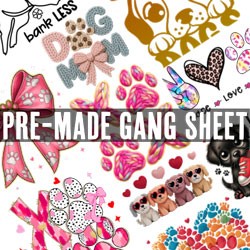 Gang Sheet #0029 Dog Lover