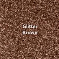 Siser GLITTER Brown - 20"x12" Sheet