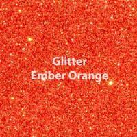 1 Yard of 20" Siser GLITTER - Ember Orange