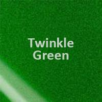 Siser TWINKLE - Green - 20"' x 12" Sheet