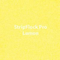 Siser StripFlock Pro - Lemon - 15"x12" Sheet