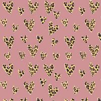 Printed HTV - #194 Leopard Hearts