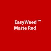 Siser EasyWeed - Matte Red - 12"x12" Sheet