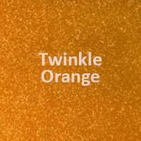 Siser TWINKLE - Orange - 20"' x 12" Sheet