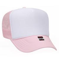 OTTO Trucker Hat -Soft Pink and White