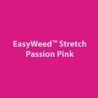 Siser EasyWeed Stretch Passion Pink - 15"x12" Sheet
