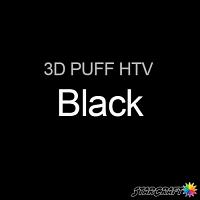 StarCraft 3D Puff HTV Black 12" x 5 Yard Roll