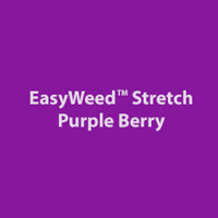 1 Yard Roll of 15" Siser EasyWeed Stretch - Purple Berry