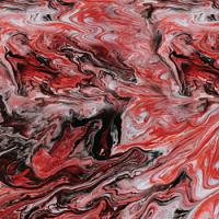 Printed HTV - #212 Red Marble
