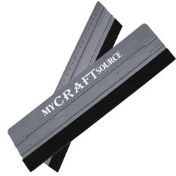 Felt  Edge Wrapped Squeegee 9" - Grey