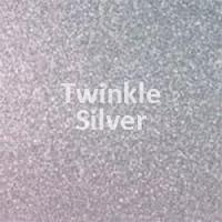 Siser TWINKLE - Silver - 20"' x 12" Sheet