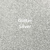 Siser GLITTER Silver - 20"x12" Sheet