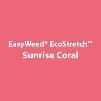 Siser EasyWeed EcoStretch Sunrise Coral - 12"x24" Sheet