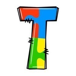 Autism Puzzle Letter T