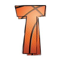Basketball Number T