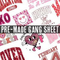 Gang Sheet #0014 Valentines Day