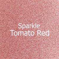Siser SPARKLE-Tomato Red 12" x 12" Sheet