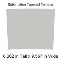 Sublimation Tumbler Template (Updated 12.22.21)