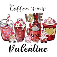 #1641 - Coffee Is My Valentines Drinks