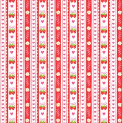 Printed HTV - #468 Berry Bow Bliss