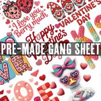 Gang Sheet #0040 Valentines Day2