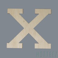 Wood Blank - X