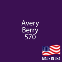 Avery - Berry - 570 - 12" x 5 Yard Roll