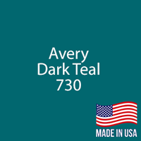 Avery - Dark Teal - 730 - 12" x 5 Yard Roll