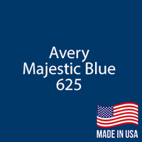 Avery - Majestic Blue - 625 - 12" x 5 Yard Roll
