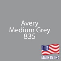 Avery - Med Gray - 835 - 12" x 5 Yard Roll