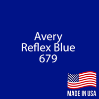Avery - Reflex Blue - 679 - 12" x 12" Sheet