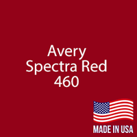 Avery - Spectra Red - 460 - 24" x 25 Yard Roll