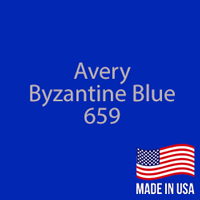 Avery - Byzantine Blue - 659 - 24" x 10 Yard Roll
