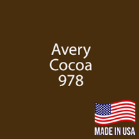 Avery - Cocoa - 978 - 24" x 25 Yard Roll
