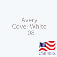 Avery - Cover White - 108 - 12" x 5 Foot 