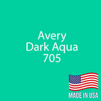 Avery - Dark Aqua - 705 - 12" x 5 Yard Roll