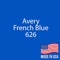 Avery - French Blue - 626 - 12" x 5 Foot 