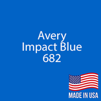 Avery - Impact Blue - 682 - 12" x 24" Sheet