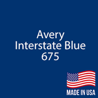 Avery - Interstate Blue - 675 - 12" x 5 Yard Roll 