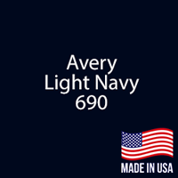 Avery - LT Navy - 690 - 12" x 25 Yard Roll