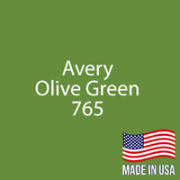 Avery - Olive Green - 765 - 12" x 5 Yard Roll
