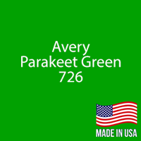 Avery - Parakeet Green - 726 - 12" x 5 Yard Roll
