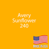 Avery - Sunflower - 240 - 12" x 10 Yard Roll
