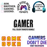 Gamer Full Color Transfer Bundle