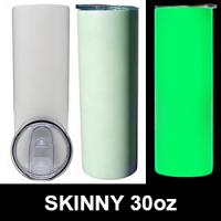 HOTTEEZ - Sublimation - 30oz UV Tumblers - Pastel Green