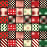 Adhesive #287 Holiday Patchwork