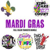 Mardi Gras Full Color Transfer Bundle