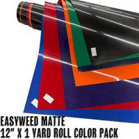 Siser EasyWeed Matte Color Pack 12" x 1 yard