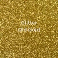 Siser GLITTER Old Gold - 24"x12" Sheet